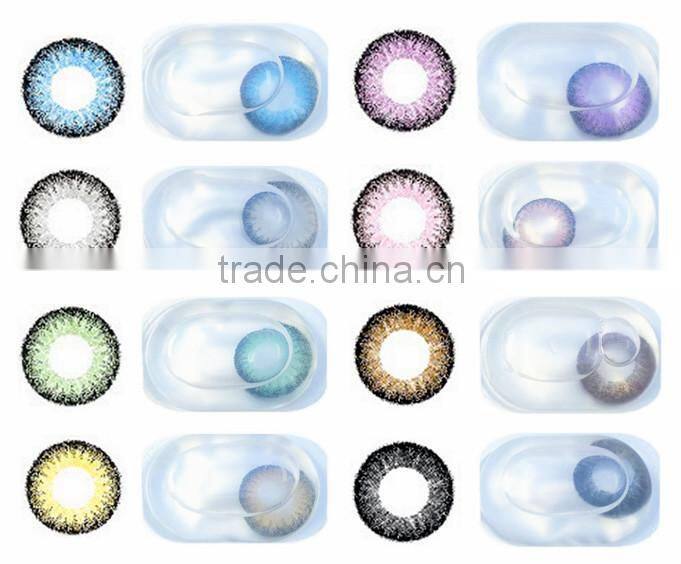 Korea cosmetic gray color contact lens EOS Luna G-211 lens