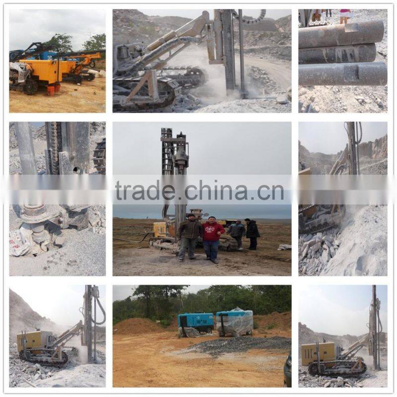 Kaishan Brand KT8 25m Depth Integrated Open-Air Crawler Drilling Rig