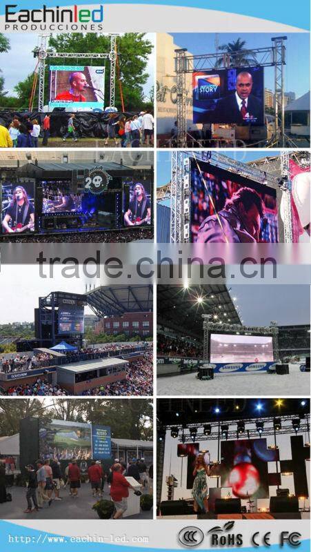Full Color Video Electronic Outdoor Curtain LED Display P8