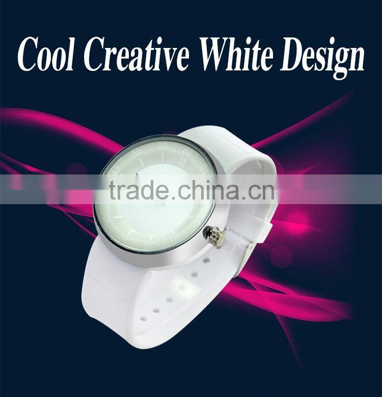 New Arrival Colorful Living waterproof clock wrist watch for men and women