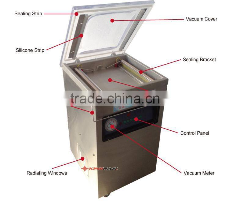 DZ400/2D Single Chamber Price For Vacuum Packing Machine