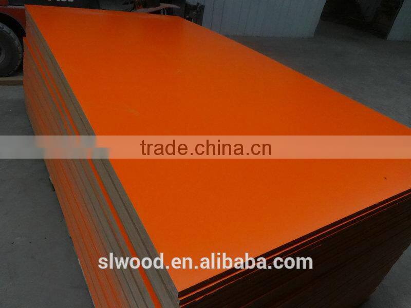 1220*2440mm melamine laminated MDF with E1 grade