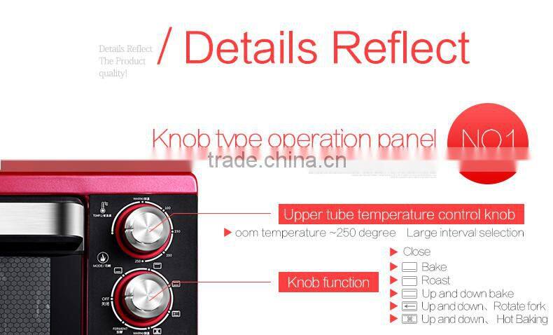 Toast,Warm,Bake Function andGC,CE,RoHS,CB Certification Toaster oven