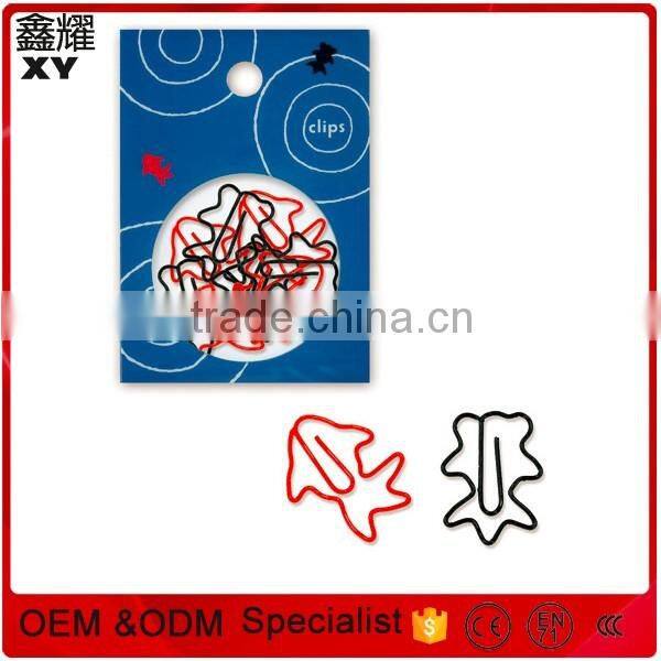 The 12 Chinese zodiac shapes animals design metal paper clips