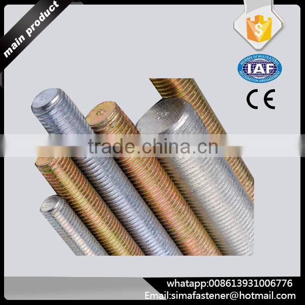 Hardware fasteners din975 threaded rod manufacturers