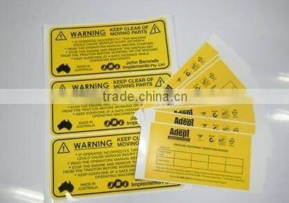 High quality sticker manufacture china GZSC-AS043