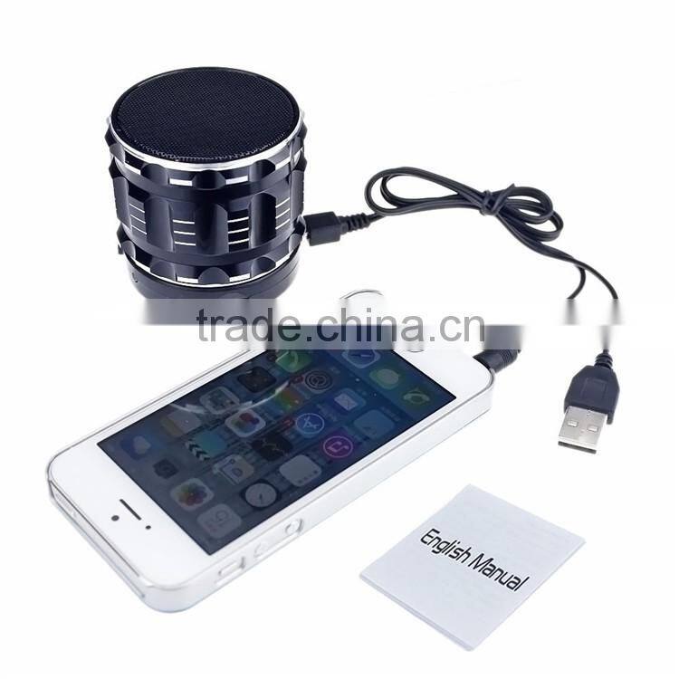 Portable Mini Bluetooth Speaker Super Bass Stereo Wireless Speakers Handsfree Loudspeaker With Mic +TF Card Slot For Laptop/PC