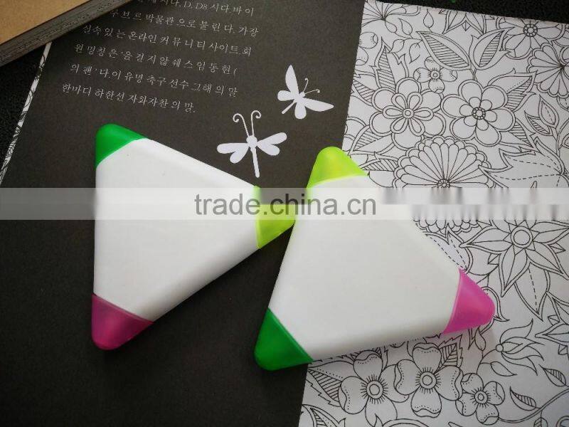 high quality hot selling Promotional gift flower shaped highlighter pen