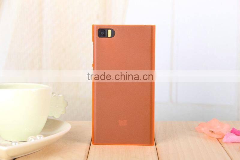 SIKAI colorful hard mobile phone case Flexible PC materialHard Back Cover Case for XIAOMI 3