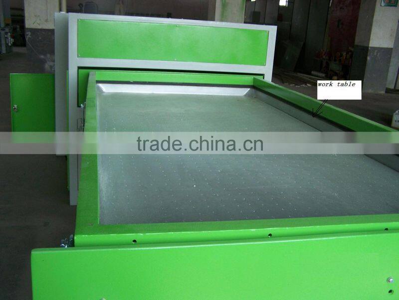 HSHM2500-D Vacuum membrane press machine for gloss PVC door