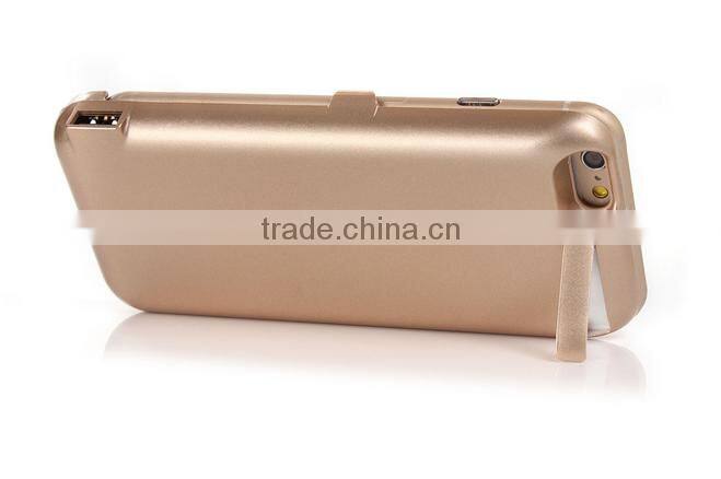 8000mAH for iPhone 6 Plus External Battery Backup Charging Bank Power Case Cover
