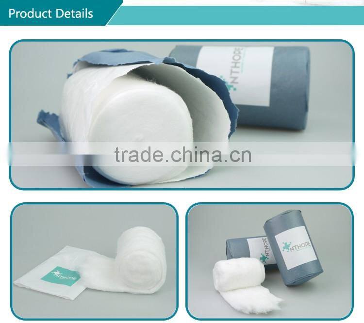 medical packaging absorbent cotton wool roll