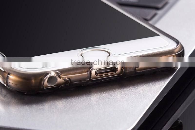 Free sample latest design cube style 3D PC protective lens frame TPU Mobile phone case for IPhone6s case