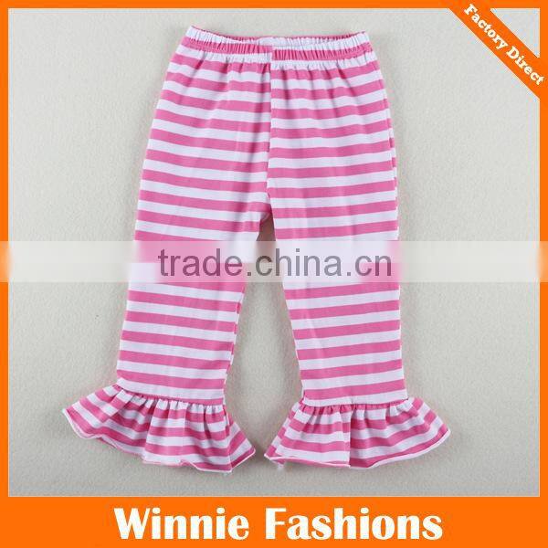 New style design baby girl ruffle pants outfits