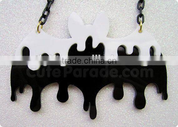 ATI OEM Qrade Wholesale clear plastic Owl custom printed acrylic keychain