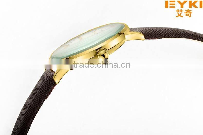 2016 new Fashion leather bracelet watch