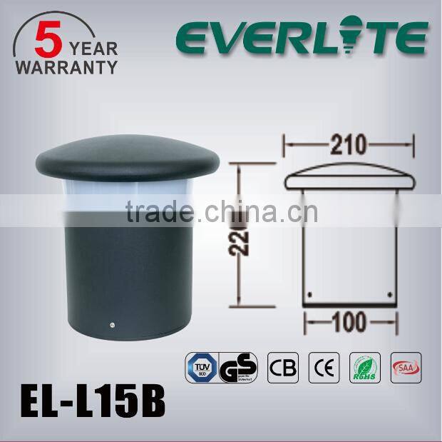 ADC12 die-casting body CREE LED Mean well driver 5 years warranty 9w led bollard lighting