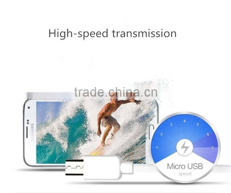 Wholesale high efficiency universal mobile phone data cable V8 Micro type-c charging cable USB cable