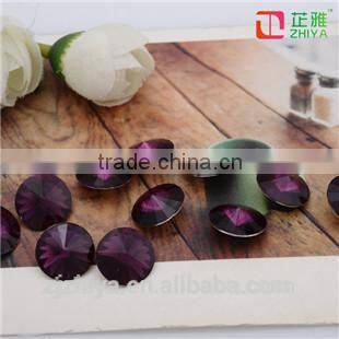 High Quality point back crystal , crystal paste stones for clothing