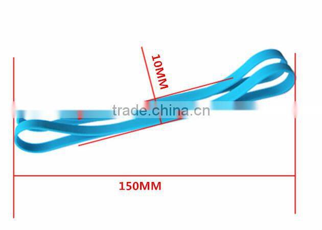 2015 Silicone Rubber H Cross Band , X Rubber Bands For Binding Book