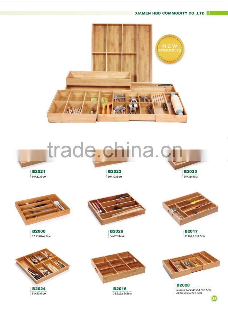 3 pcs Fashion bamboo wooden serving tray for sale