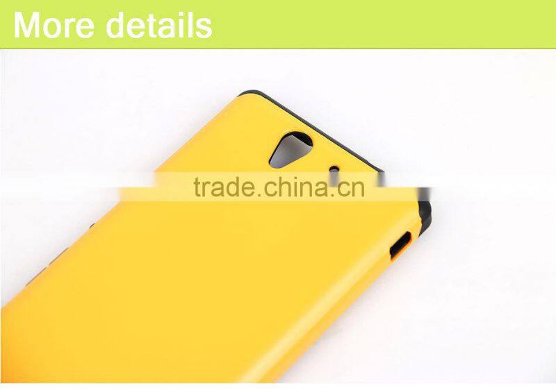 2014 LZB wholesale PC+TPU Phone case for Sony xperia c3,for Sony Xperia C3 case