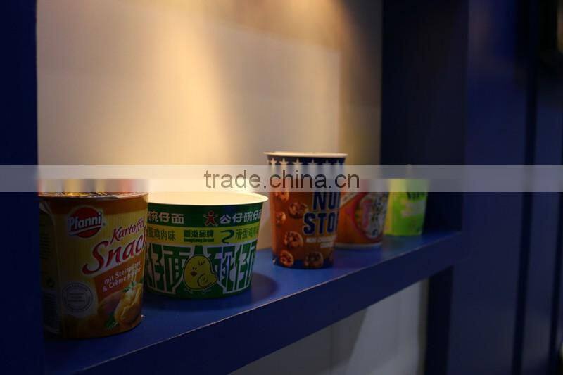 Disposable customied coffee cup with printed flexo/ offset printed