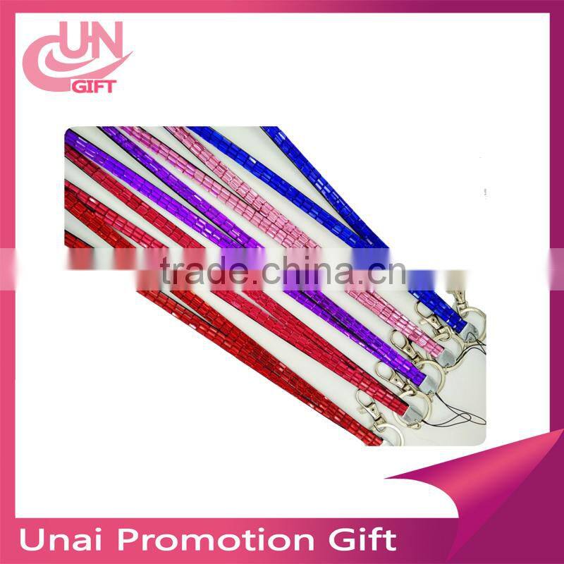 Quality Rhinestone Lanyard Diamante Extra Long Lanyard ID Card Mobile Phone