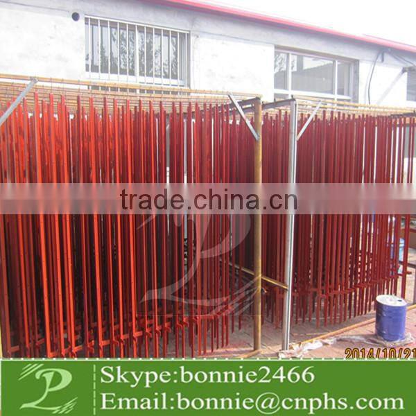 Powder coated fence European post(factory & trader)