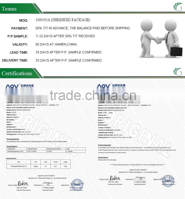 Bamboo Cutting Chopping Board Rectangle Paddle Round With Handle Kitchen Home