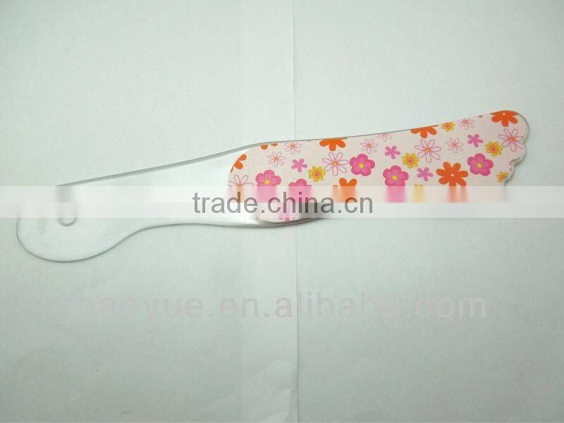 Flower Design Foot Nail File