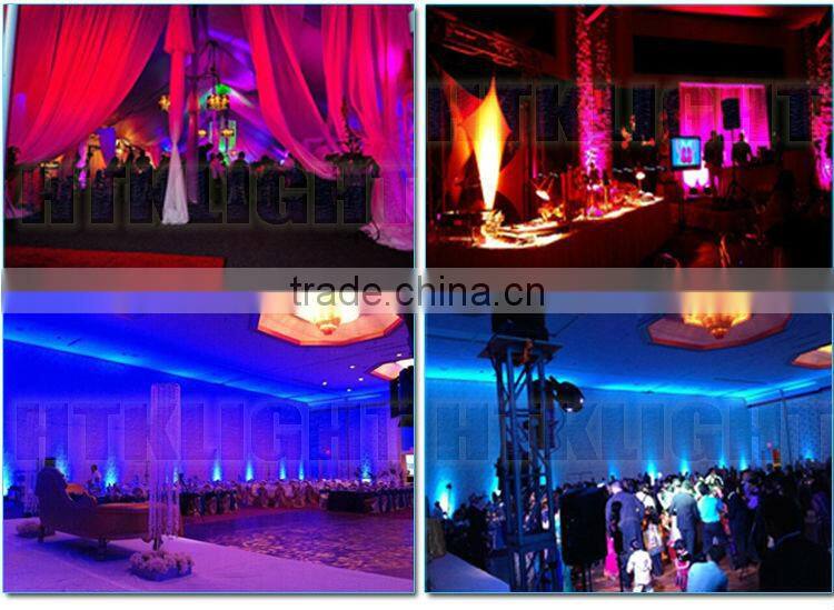 6*15W 5 in 1 RGBWA wireless battery powered flicker-free led lights