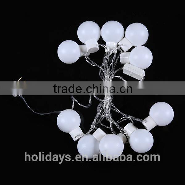 christmas deco copper wire led ball string light
