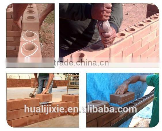 Huali brand QMR2-40 Best Quality Manual Clay Brick Making Machine Iran Product Brick Making Machine Price