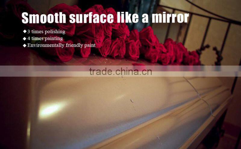 wholesale BV cetified funeral wood casket lowering device