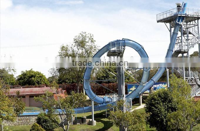 Big outdoor water park slides for sale water park equipment