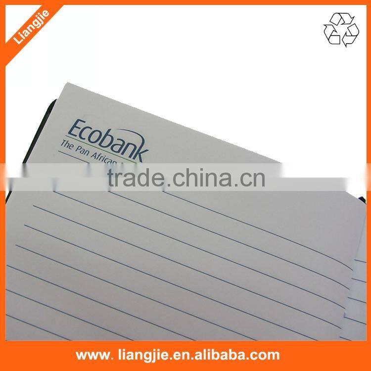 a4 a5 a6 hard cover mole skin notebook with company logo debossed