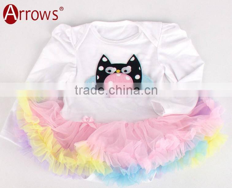 Hot Sale New 2016 Summer Girl Dress White Baby Girl Dress Children Clothing Children Dress 0-12Month