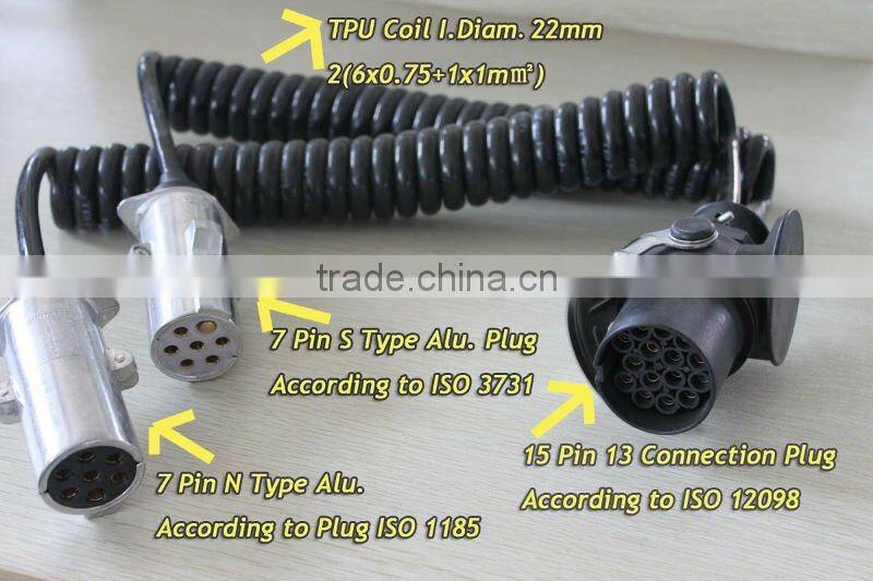 wire to wire connector 7 way automotive,wiring harness plug connector,metal pin connector