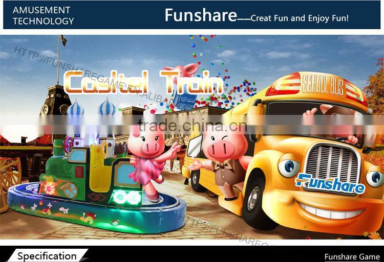 Castle Train Fabulous Kids Electric Carousel / Kids Game / Amusement Park Game