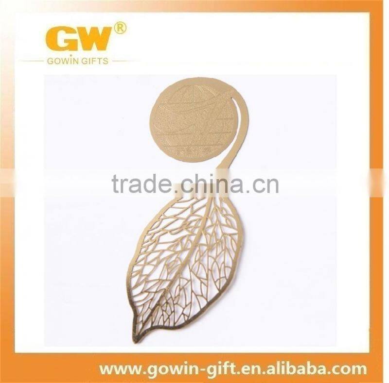 High quality promotional custom metal book mark