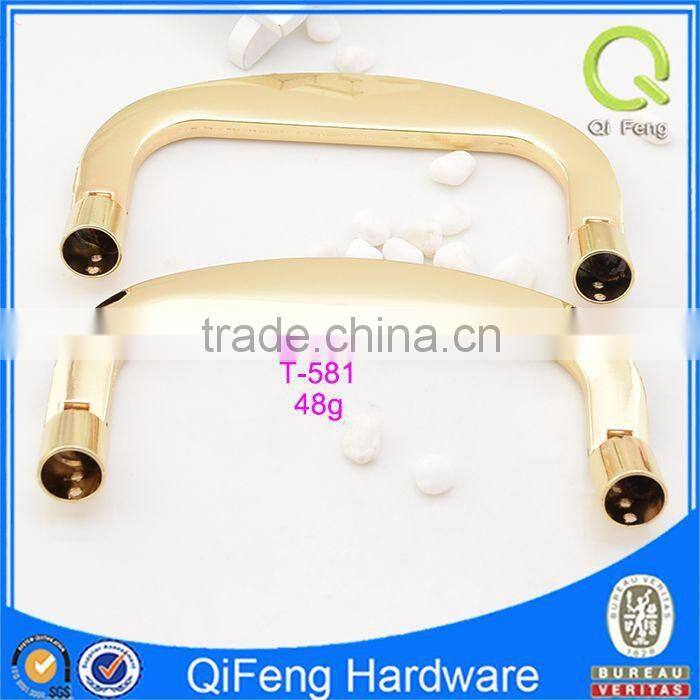 T-581 arch shape metal leather bag ornament in guangzhou