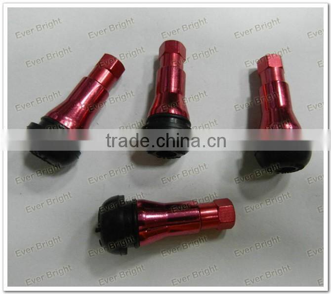 Auto valve Tri Color Dust Cap car tubeless tire valve