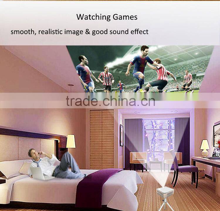 2015 Fashinable Portable Theater Wireless Outdoor Camping Dlp Link 3d Home Theater 4K full hd 3d led projector