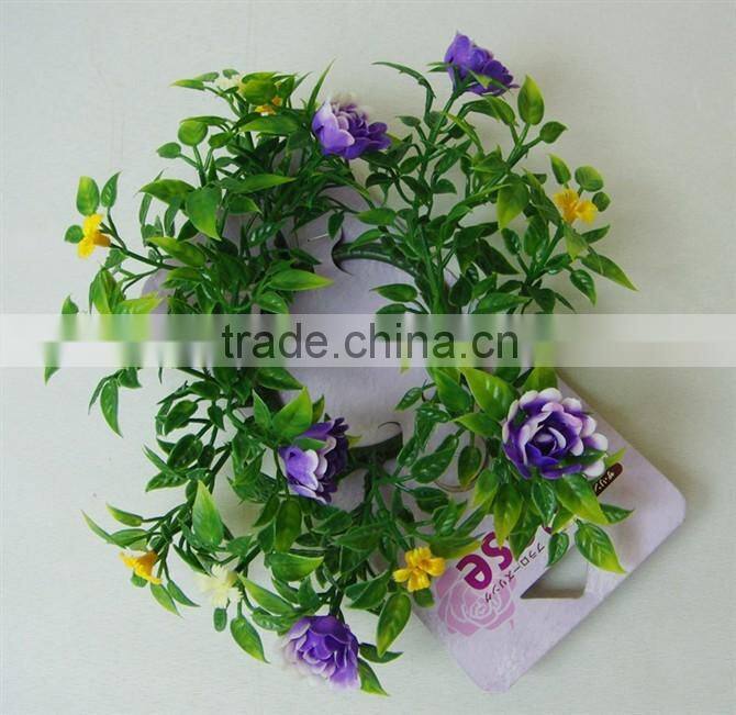 Artificial wreath for well decoration garden