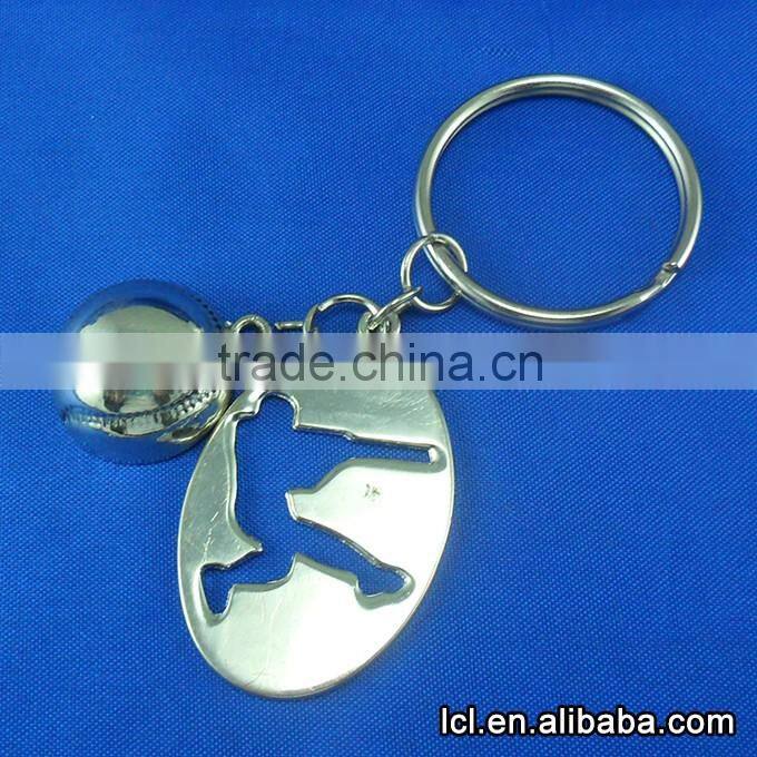 American football custom keychain manufacturer, custom alibaba keychain