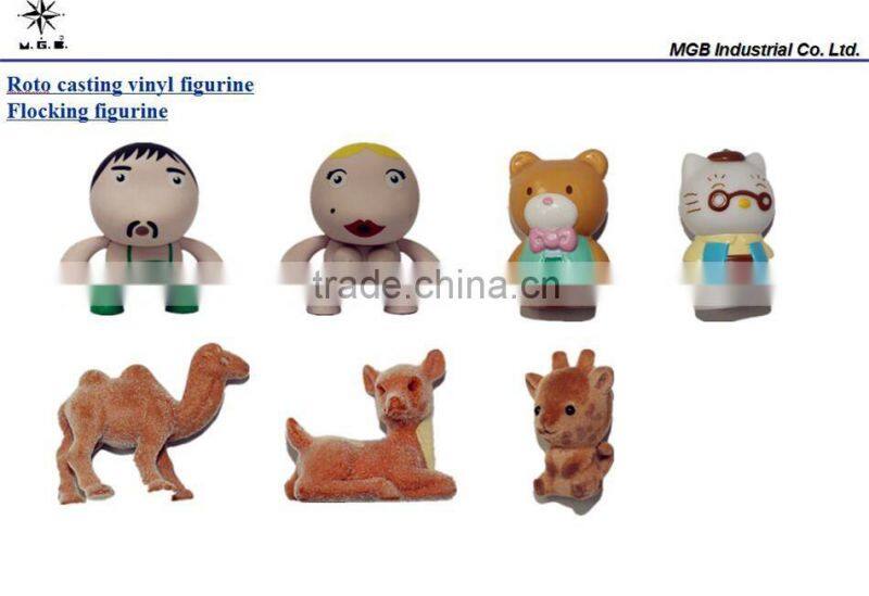 roto casting figurine,pvc figurine,animal toys