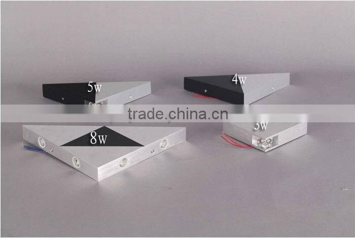 2013 guzhen hotel 4w single color led wall lighting L235*H115mm