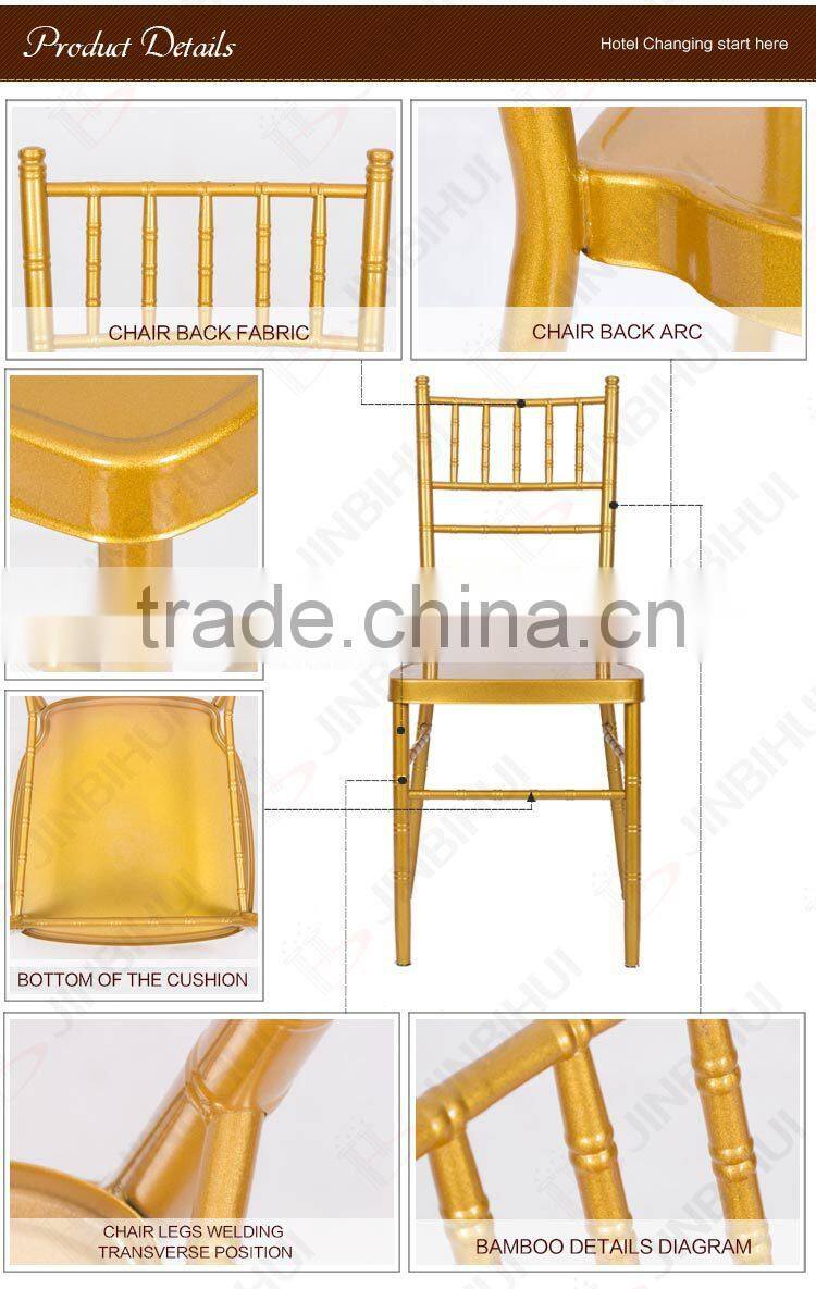Commercial quality cheap stackable bulk wedding party event chair