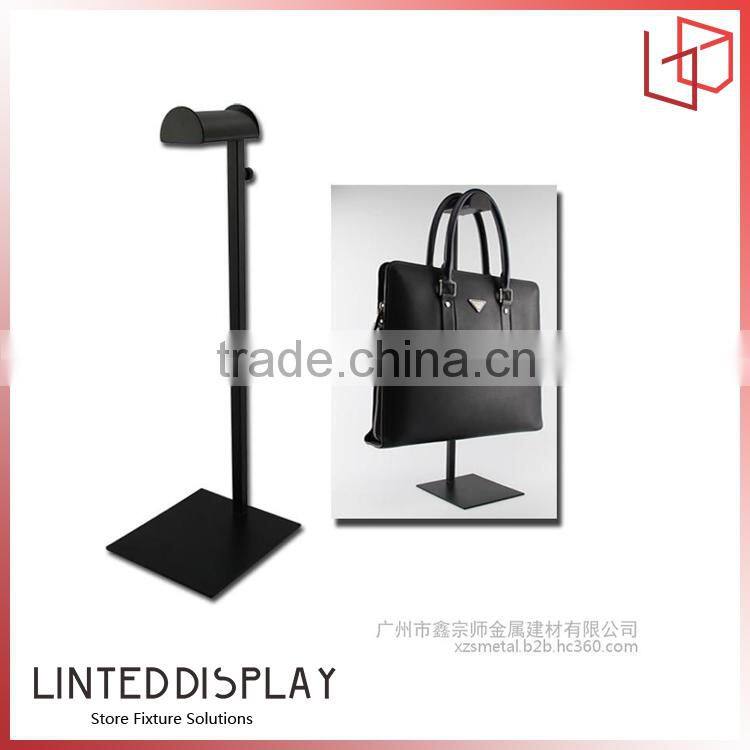 Metal Silver Brushed handbag stand bag display handbag Rack